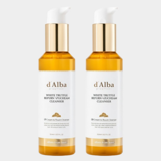 【1+1】d'Alba ヴィーガンセラムクレンザー ポンプタイプ 150ml